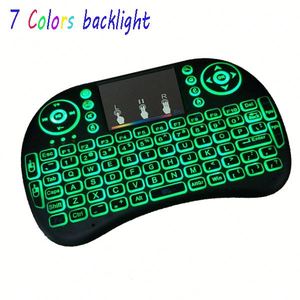 Colors Backlight Mini I8 <strong>Wireless</strong> <strong>Keyboard</strong> with Mouse Touchpad Rechargeable Combos Mini <strong>Keyboard</strong> I8 <strong>for</strong> <strong>Android</strong> TV Box - Product Image 6