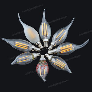 3 W LED mum işığı E27 12 V 24 V LED şamdan ampul 12 V 24 V DC led mum ampul