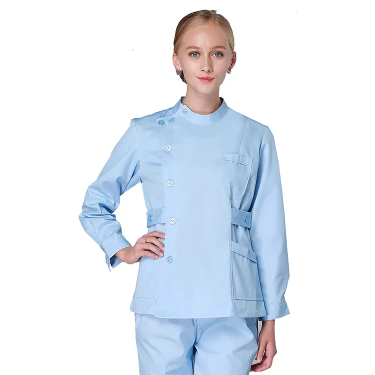 Cherokee esfrega uniformes de enfermagem, à prova d'água enfermeira branca