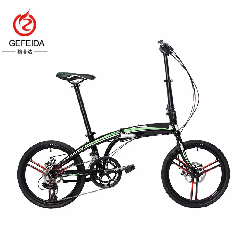 Popular 20 pulgadas al por mayor bicicleta plegable fabricante de China bajo precio de acero plegable bicicletas para la venta barato bicicleta plegable