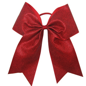 Şerit Baskılı At Kuyruğu Tutucu Ile <span class=keywords><strong>Cheer</strong></span> Saç Yaylar
