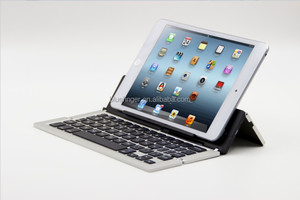 Bluefinger Mini Slim Triple Faltbare <span class=keywords><strong>Bluetooth</strong></span> Drahtlose Tastatur Für Windows <span class=keywords><strong>OS</strong></span> Apple Mac <span class=keywords><strong>Android</strong></span> System