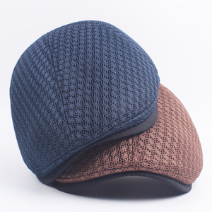 Toptan Nefes Net Mesh İlkbahar Yaz Düz Ivy Cap Erkekler için - Product Image 1