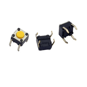 6 mm temel dokunmatik anahtarı B3F-1000 0.98 N {100 gf} ışık dokunmatik anahtarı SPST-NO - Product Image 2
