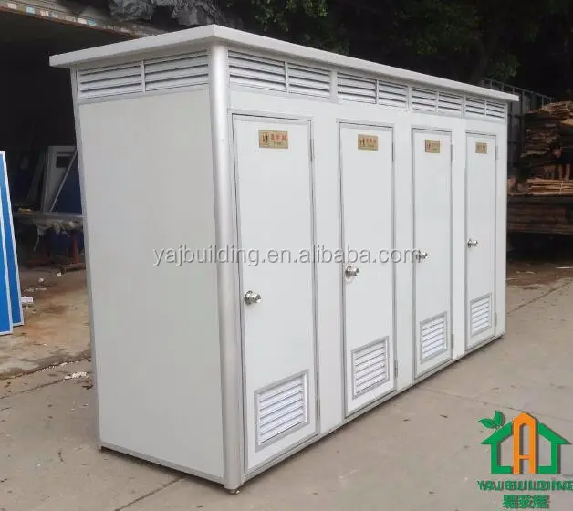 Prefab House Chemical Toilet Outdoor Mobile Plastic Portable Toilets And Showers For Camping