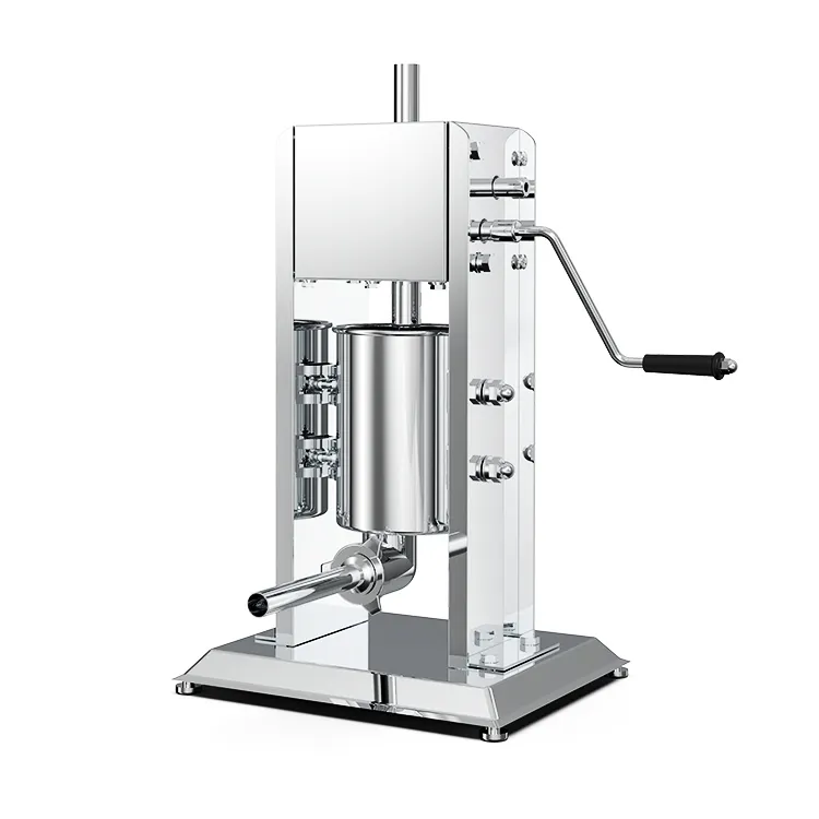 Stainless steel vacuum sausage filling machine manual /manual 3L sausage filler/sausage making machine