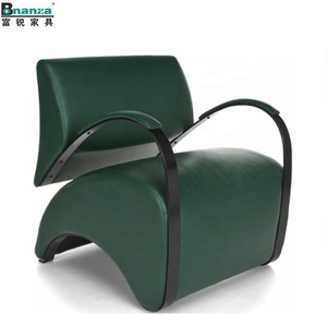 8089 # 现代不锈钢椅子经典扶手椅 - Product Image 2