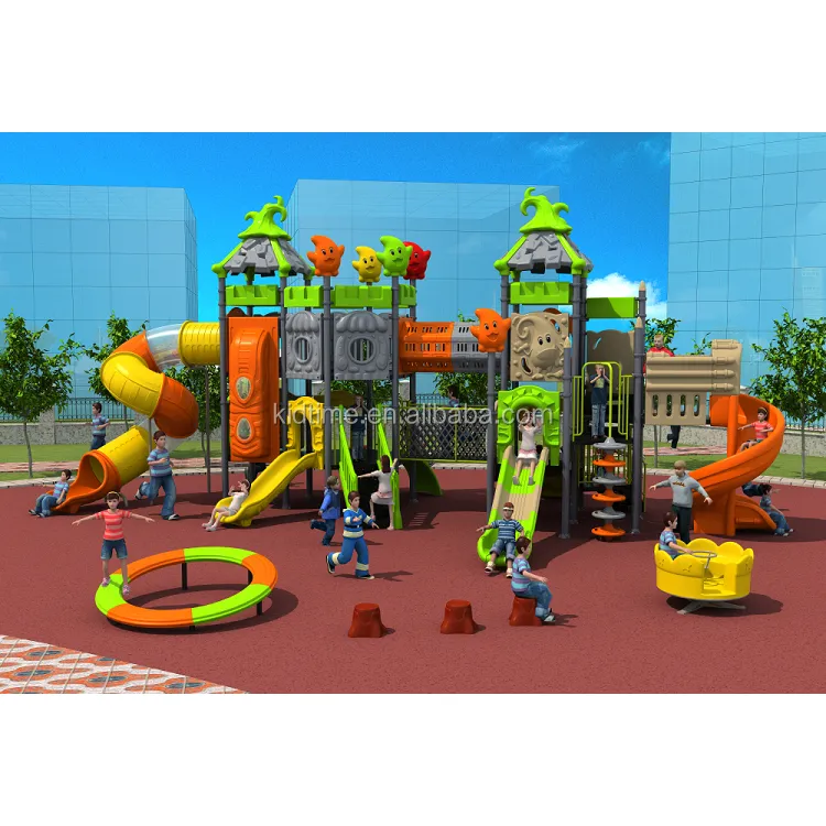 Di Dubai Produsen Peralatan Taman Hiburan Anak-anak Mainan dengan Anak-anak Terbaik Outdoor Playground Harga