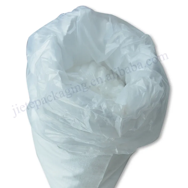 Белый плетеный мешок из полипропилена для сахара с подкладкой для соли, приправ, перца, кофе, моющего средства, чеснока, 25 кг, 50 кг, 100 кг