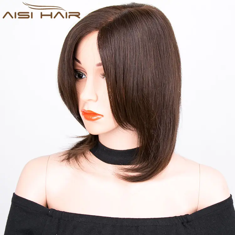 Aisi hair perucas de cabelo humano brasileiro, mais popular, natural, handtied, sem cola, renda cheia