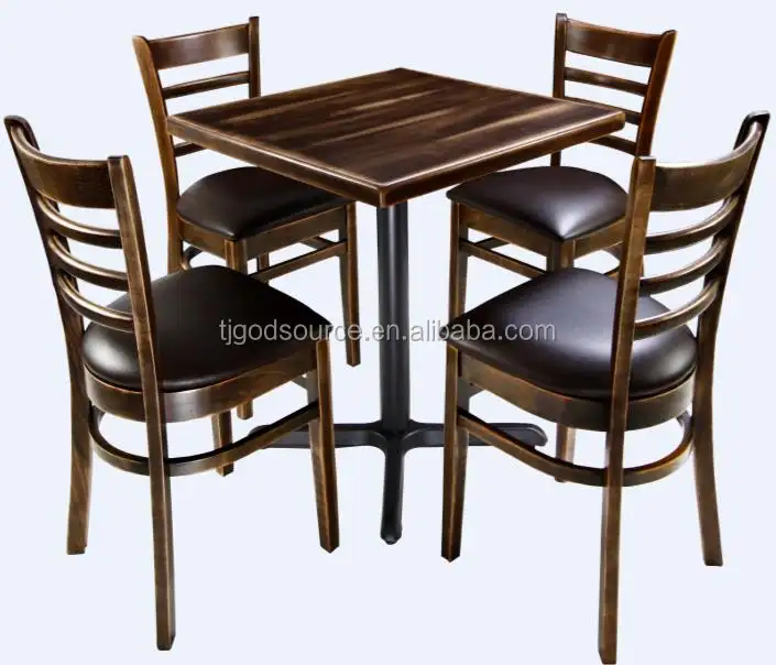 chinese used rustic wooden restaurant tables and chairs set for restaurant