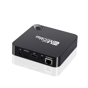 หุ่นยนต์กล่องทีวีดิจิตอล Hd 4K EM95 Max Android 9.0 Ott Tv Box ภาษาอาหรับ Iptv Box - Product Image 4