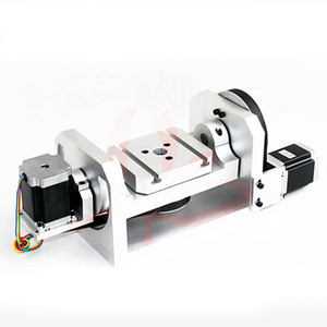 Eje rotativo CNC, rotación de 5 ejes con mesa para fresadora de grabado cnc