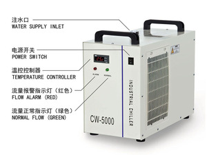 Industrial Water <strong>Chiller</strong> CW-5000 800W Cooling Capacity for Laser Device - Product Image 3