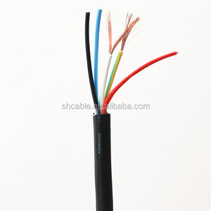 2 3 4 5 芯柔性 PVC 绝缘线/橡胶绝缘柔性电缆/H05vv-F 软线 - Product Image 1