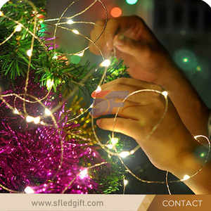 20L WARMWHITE CR2032 BATTERY OPERATED COPPER WIRE LED CHRISTMAS FAIRY <strong>STRING</strong> <strong>LIGHTS</strong> - Product Image 6
