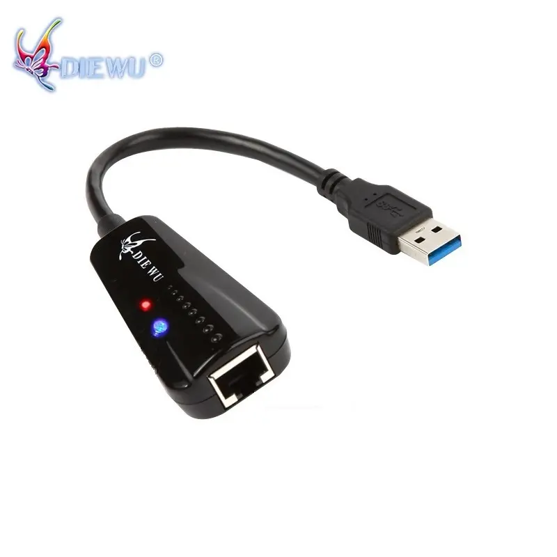 Tiandiefu — adaptateur RJ45 vers USB, carte lan externe pour ordinateur portable, PC, USB 3.0