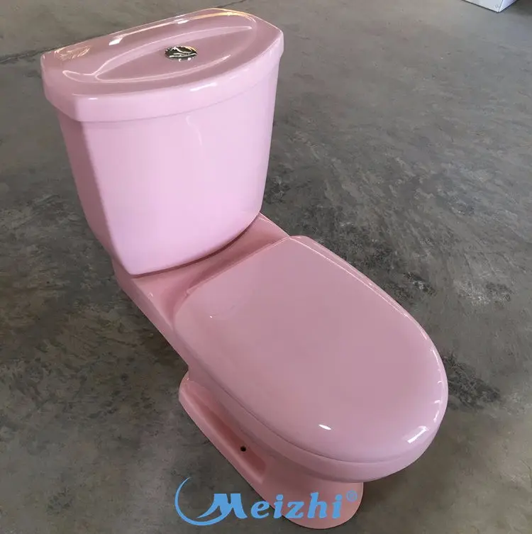 Керамический розовый Туалет для ванной