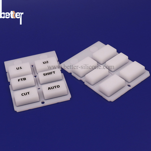 Botones de goma de silicona LED translúcidos personalizados para teclado de controlador MIDI - Product Image 5