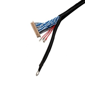 LED LCD sürücü panoları ve evrensel Panel bağlantıları için zemin terminali ile TTL kablo montajına özel LVDS - Product Image 2