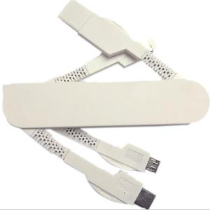 Cáp Sạc Usb Dao Quân Đội Thụy Sĩ Cáp Sạc Usb 3 Trong 1 Đa Năng Với Loại C - Product Image 3