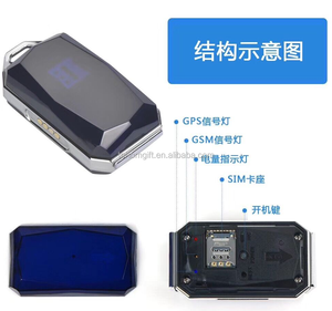 3g便携式智能防丢迷你定位器sim卡孩子宠物个人gps跟踪器与sos - Product Image 2