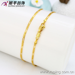 42293 xuping moda Tayland kore zincirleri kolye toptan hint 24 k dubai zincirler kolye takı - Product Image 3