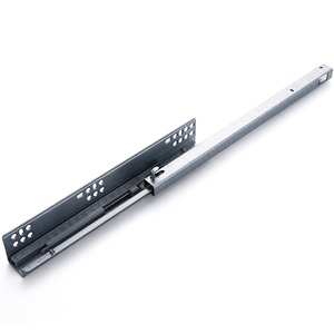 Tùy Chỉnh Dưới Núi Giấu Quadro Runner Đường Sắt Ngăn Kéo Mềm Đóng Duy Nhất Mềm Đóng Đôi Ngăn Kéo Trượt - Product Image 5