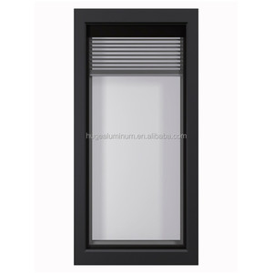 窓窓窓アルミホワイトフレンチ自動オープナー蚊帳内蔵ブラインド - Product Image 5