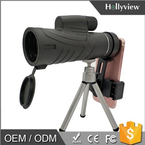 Evrensel Yüksek Güç <span class=keywords><strong>12x50</strong></span> 16x52 40x60 Monoküler Teleskop Cep Telefonu