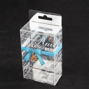 ISO 9001カスタムクリアハードプラスチックおもちゃ箱包装、化粧品用カラーPET RPETアセテートボックス、プラスチック製の好意ボックス - Product Image 3