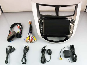<span class=keywords><strong>WITSON</strong></span> 7英寸 Android 9.0 的车载收音机 DVD 播放器，现代雅绅特薇娜的 SOLARIS 2011 2012 车载多媒体播放器