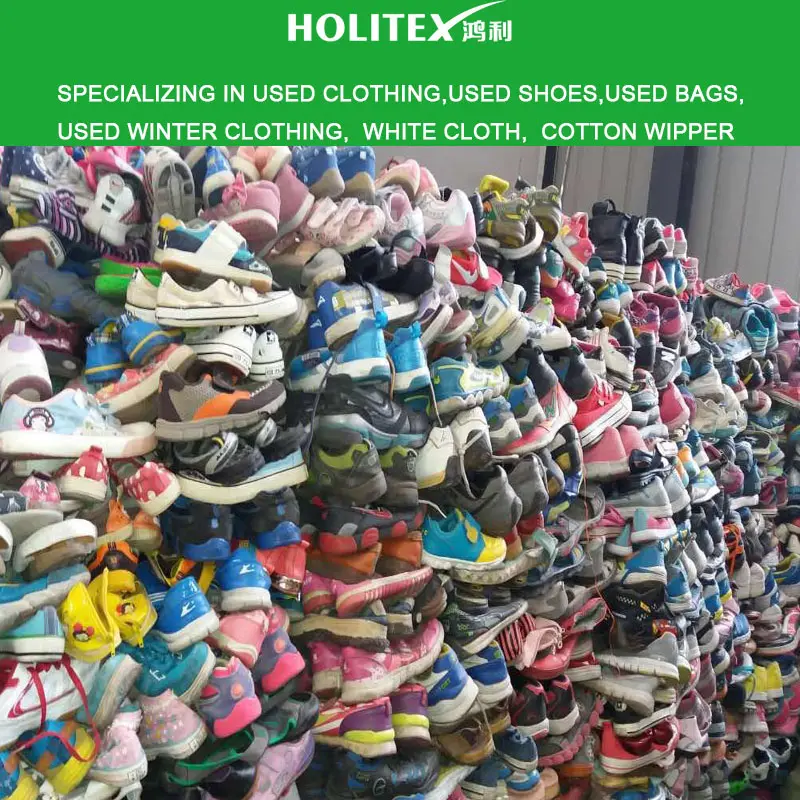 second hand clothes bags and used shoes per kg warehouse in Guangdong China