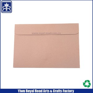 Logotipo personalizado Office Supply Premium Quality Paper Boxes UV Revestimento Vertical Documento Bolsa e Arquivos Titular com Pasta Tipo