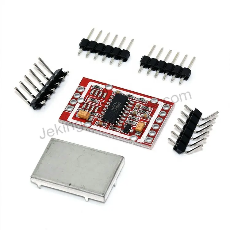 HX711 module capteur de pesage module AD force module de mesure double canal analogique-numérique 24 bits conversion bande bouclier