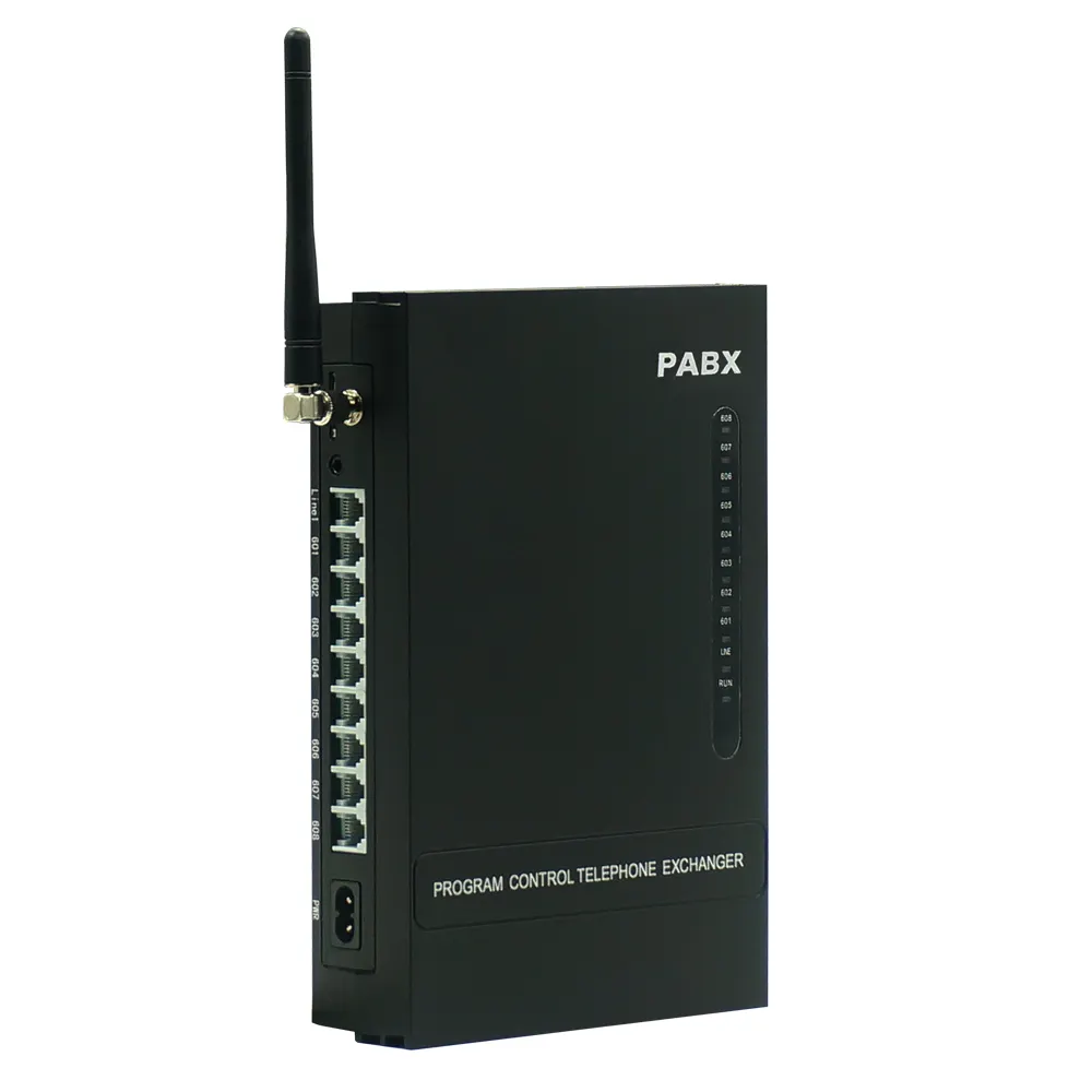 GSM PABX PBX Telefon vermittlungs system mit SIM-Karten MS108-GSM
