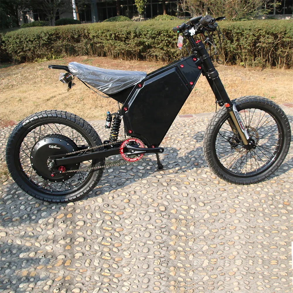 Bicicletta elettrica di alta qualità Ebike 2 ruote 72v 10000w 8000 E bici