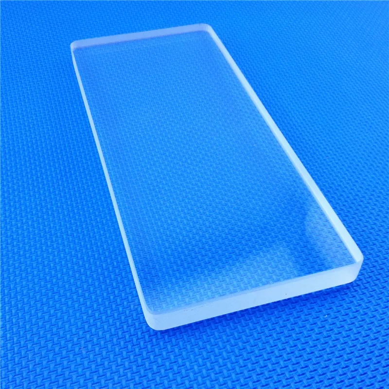 resistenza al calore lastra di vetro trasparente di quarzo