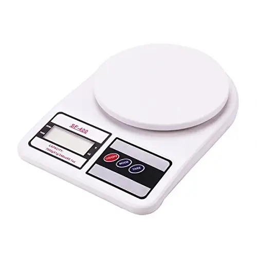 Báscula Digital multifunción para el hogar, balanza de cocina de alta precisión, 1Kg, 5Kg, 7Kg, 10Kg, sf 400