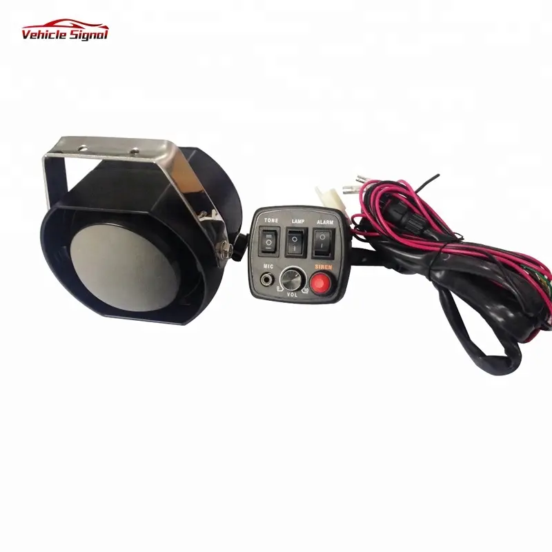 60W motorcycle Electronic Motorcycle siren for car siren amplifier megaphone with siren