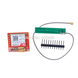 最小 gps gsm 模块 SIM800L GPRS GSM 模块 MicroSIM 卡核心板四频 TTL