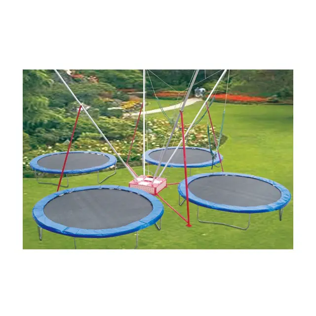 Alta evaluación grande 4 en 1 bungee trampolín/bungee trampolín precio/bungee trampolín QX-120A