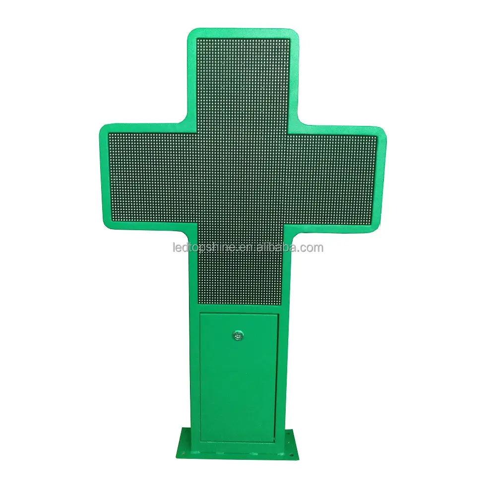 P8 Screen Cruces Video Outdoor Full Color Rgb Cruz De Led Farmacia Borden P8 Apotheek Led Cross