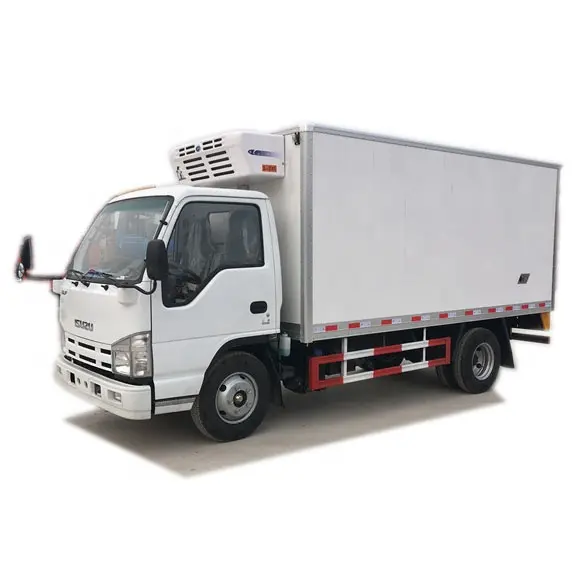 Japanese Japan 2 axles diesel 4ton 5ton mini refrigerated truck