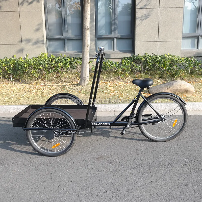 Yüksek kaliteli kargo bisiklet/geri vitesli üç tekerlekli bisiklet/ön yükleme üç tekerlekli bisiklet