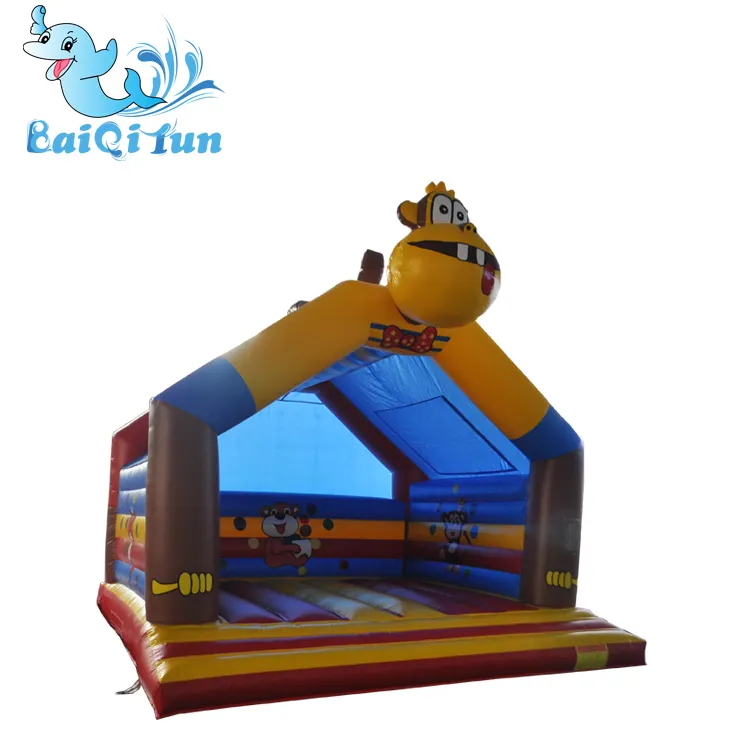 Monkey cartoon jumping castle inflable children game inflatable bouncy castle