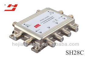 2X8 2 in 8 out multi-switch uydu multiswitch DiSEqC uydu bağımsız TV anahtarı - Product Image 5