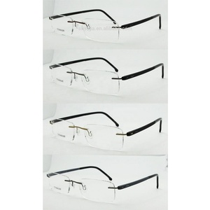 Khung Quang Học Titan Không Vành, Khung Kính Mỏng, Montures Optiques En Titane - Product Image 2
