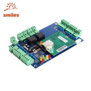 TCP/IP Doppel Türen Access Control Board Unterstützung Vier Leser Mit Freier Software und SDK
