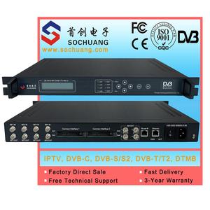 5419 4IN1 DVB-T2 CI CAMสล็อตMulticast SPTS IPTV IRD CASถอดรหัส (4 RF In,ASI 4 + 32 SPTS/Multicast/Gigabit Out) - Product Image 3